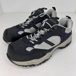 Brahma Womens 2540817 Amy Black Steel Toe Slip Resistant Size 7.5 Work Shoes